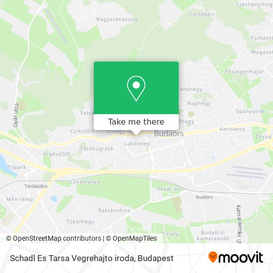 Schadl Es Tarsa Vegrehajto iroda map