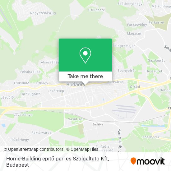 Home-Building építőipari és Szolgáltató Kft map