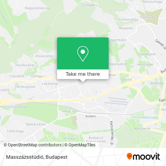 Masszázsstúdió map