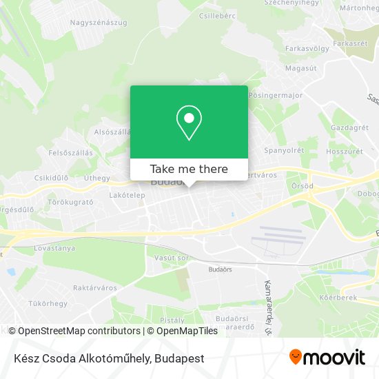 Kész Csoda Alkotóműhely map