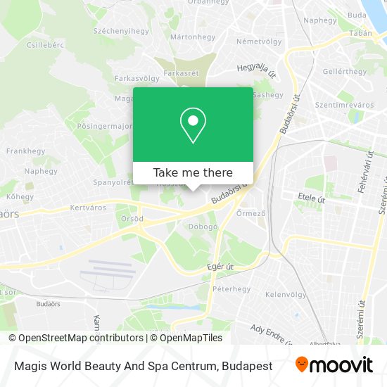 Magis World Beauty And Spa Centrum map