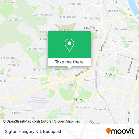 Sigton Hungary Kft map