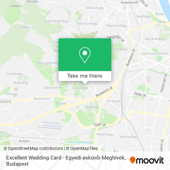 Excellent Wedding Card - Egyedi esküvői Meghívók map