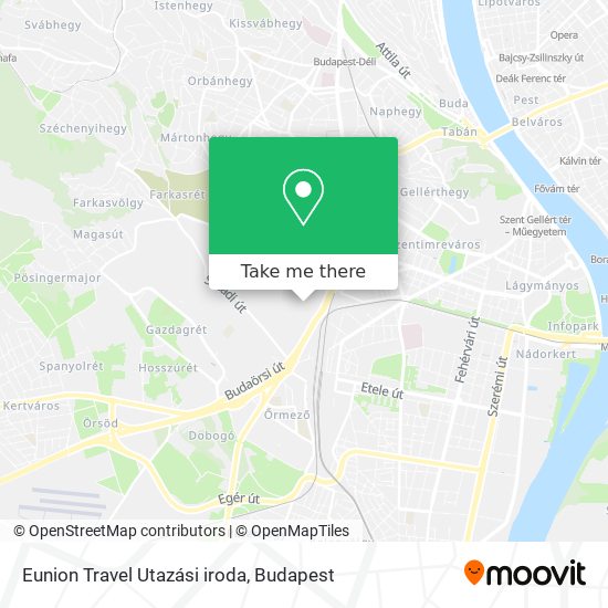Eunion Travel Utazási iroda map