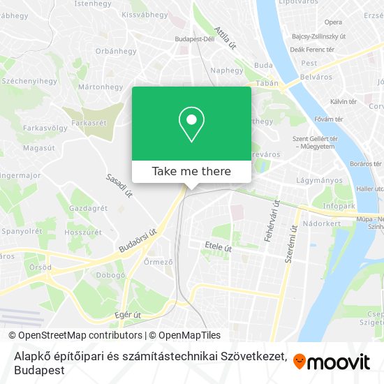 Alapkő építőipari és számítástechnikai Szövetkezet map