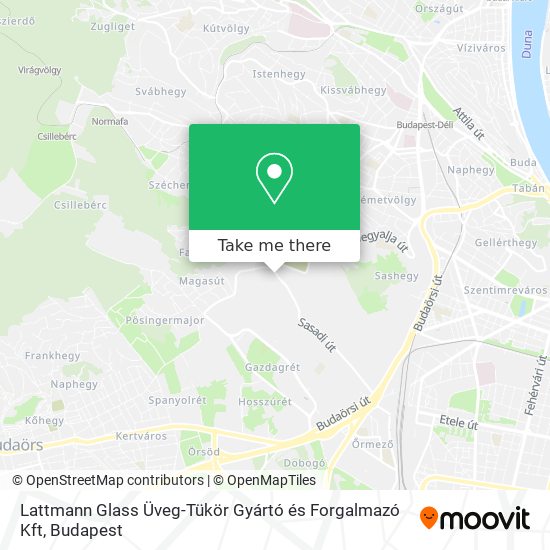 Lattmann Glass Üveg-Tükör Gyártó és Forgalmazó Kft map