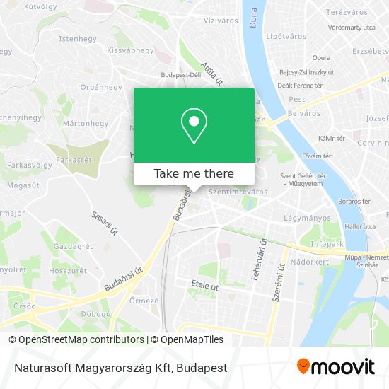 Naturasoft Magyarország Kft map