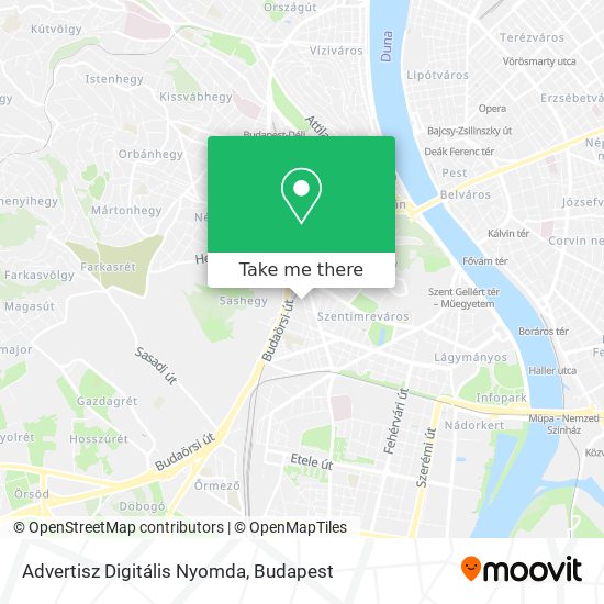 Advertisz Digitális Nyomda map