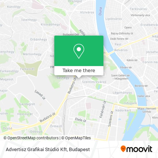 Advertisz Grafikai Stúdió Kft map