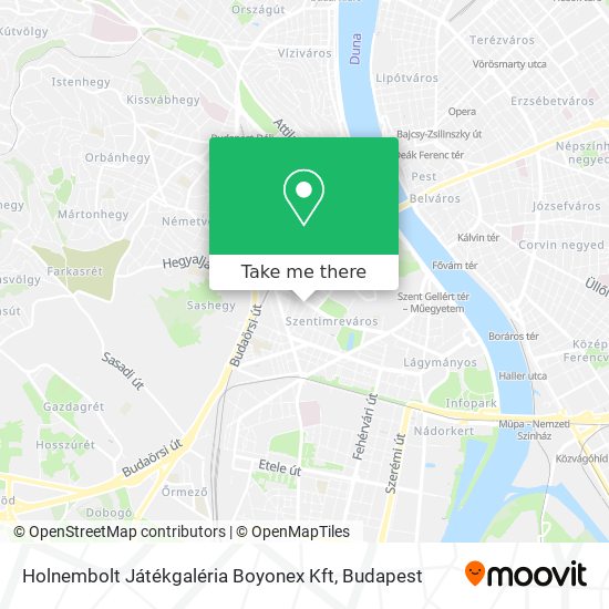 Holnembolt Játékgaléria Boyonex Kft map
