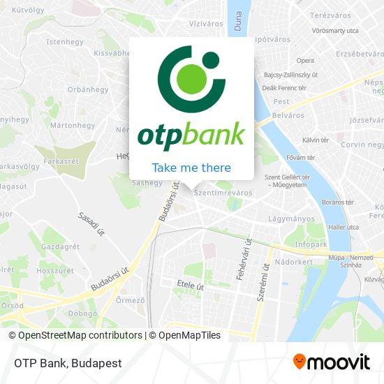 OTP Bank map