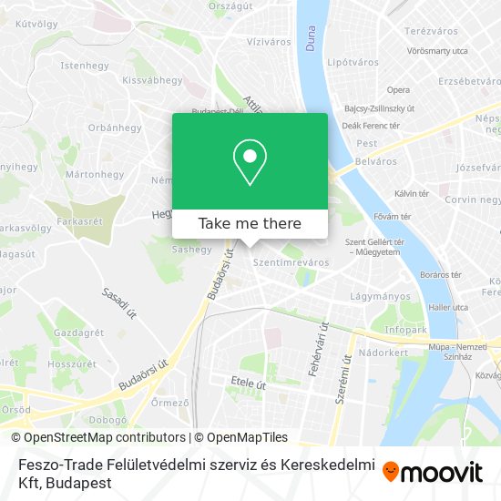 Feszo-Trade Felületvédelmi szerviz és Kereskedelmi Kft map