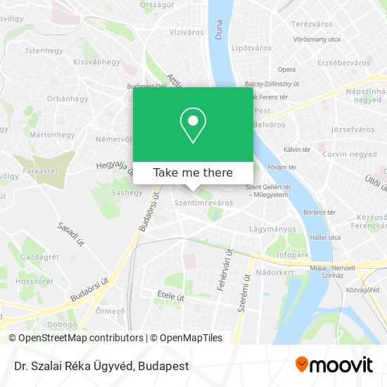 Dr. Szalai Réka Ügyvéd map