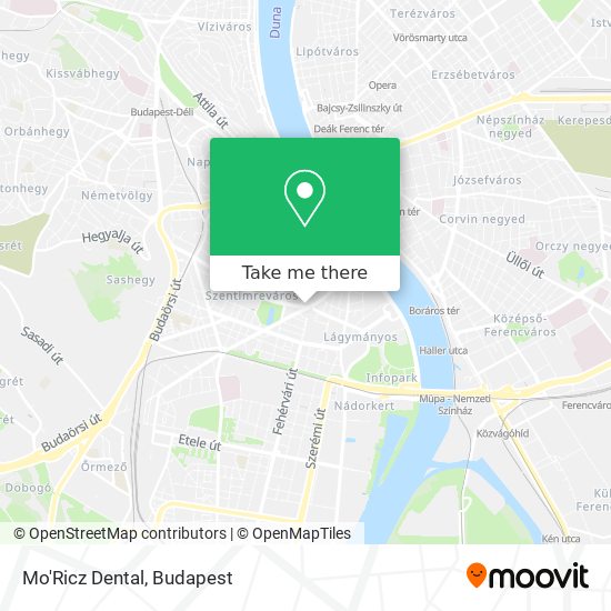 Mo'Ricz Dental map