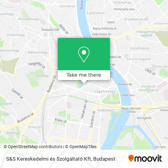 S&S Kereskedelmi és Szolgáltató Kft map