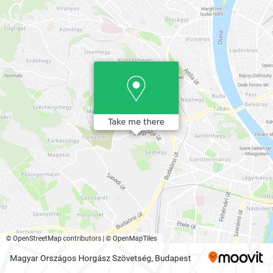 Magyar Országos Horgász Szövetség map