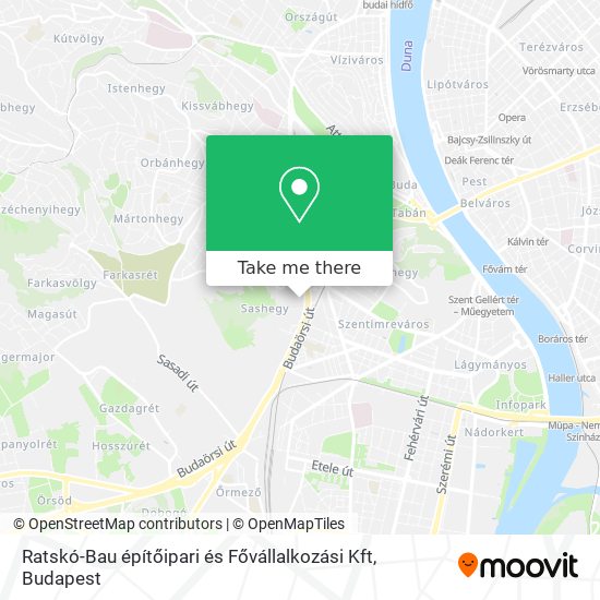 Ratskó-Bau építőipari és Fővállalkozási Kft map