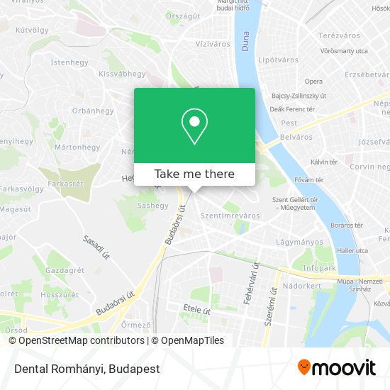 Dental Romhányi map