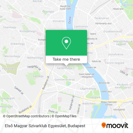 Első Magyar Szivarklub Egyesület map