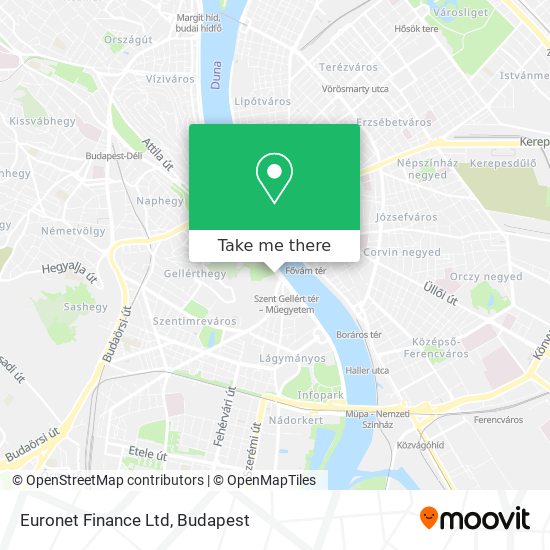 Euronet Finance Ltd map
