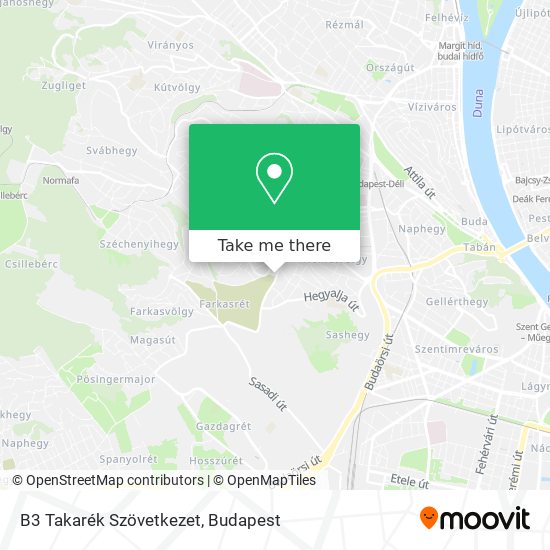 B3 Takarék Szövetkezet map