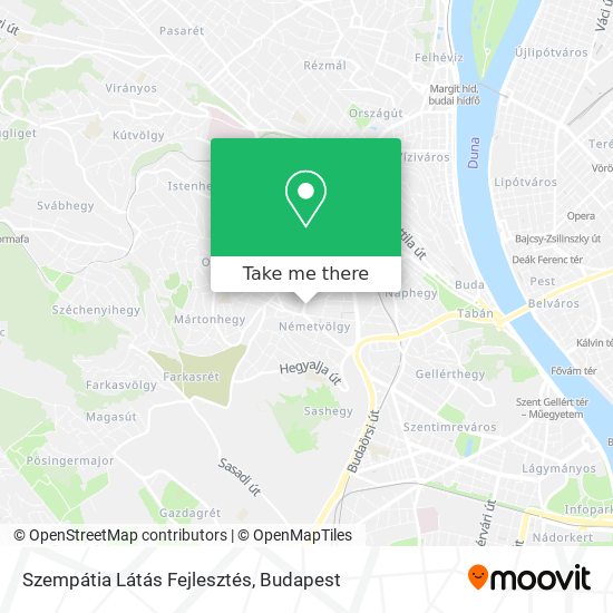 Szempátia Látás Fejlesztés map