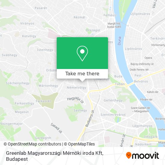 Greenlab Magyarországi Mérnöki iroda Kft map