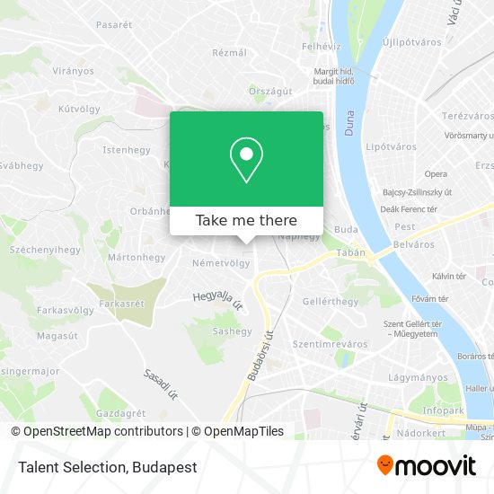Talent Selection map