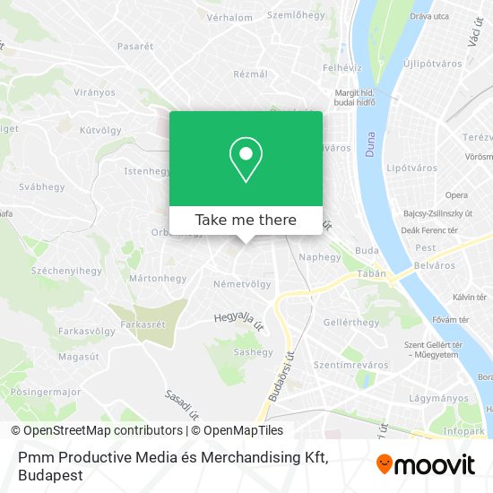 Pmm Productive Media és Merchandising Kft map