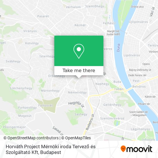 Horváth Project Mérnöki iroda Tervező és Szolgáltató Kft map