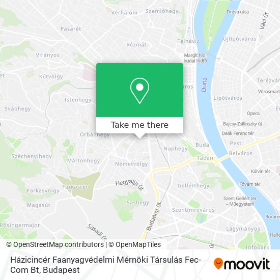 Házicincér Faanyagvédelmi Mérnöki Társulás Fec-Com Bt map