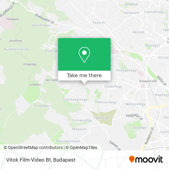 Vitok Film-Video Bt map