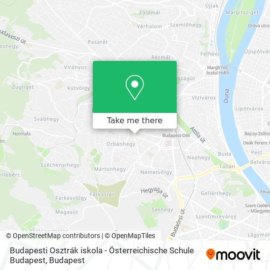 Budapesti Osztrák iskola - Österreichische Schule Budapest map