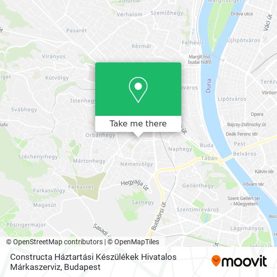 Constructa Háztartási Készülékek Hivatalos Márkaszerviz map