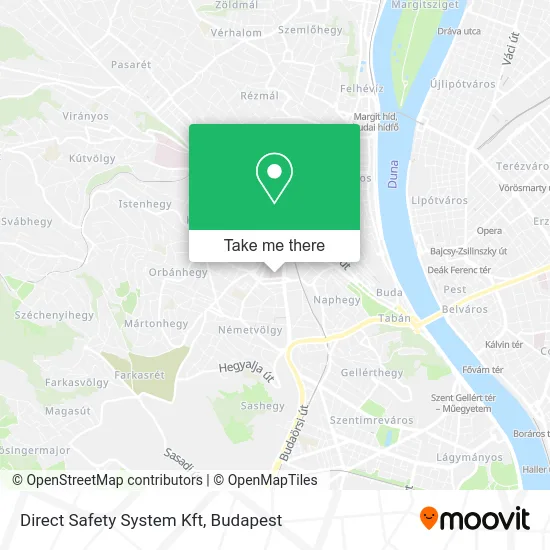 Direct Safety System Kft map