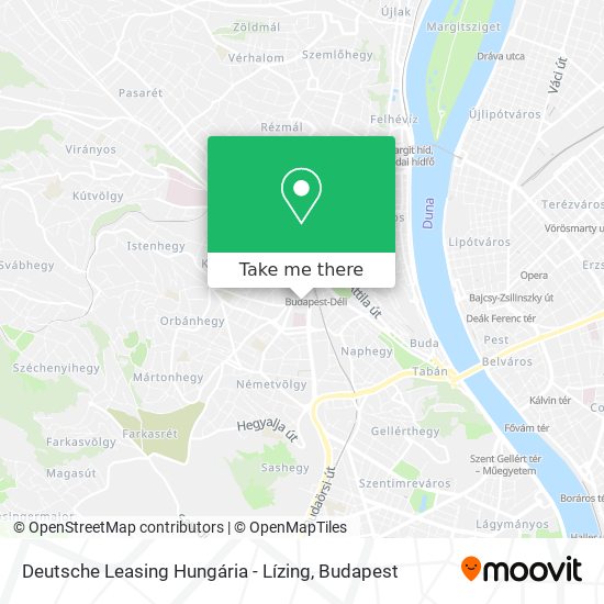 Deutsche Leasing Hungária - Lízing map