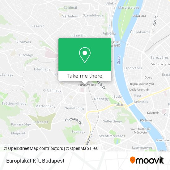 Europlakát Kft map