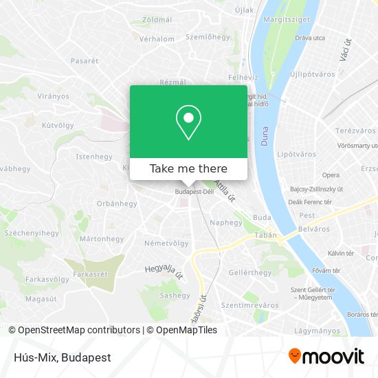 Hús-Mix map
