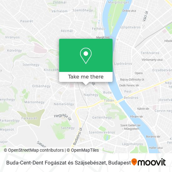 Buda-Cent-Dent Fogászat és Szájsebészet map