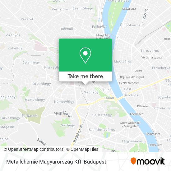 Metallchemie Magyarország Kft map