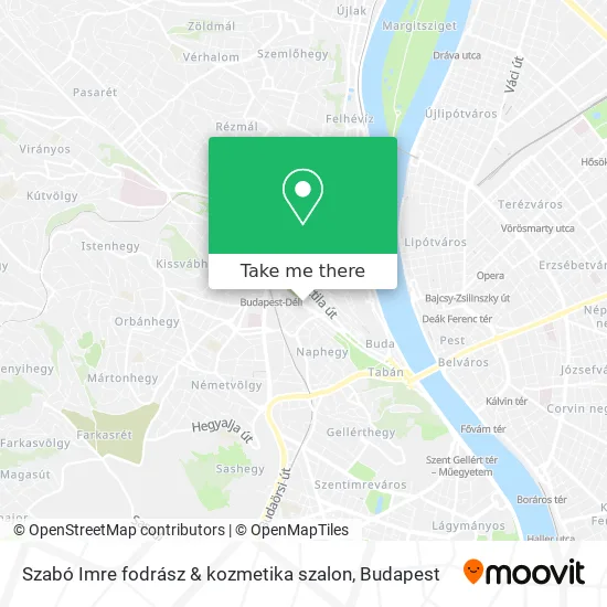 Szabó Imre fodrász & kozmetika szalon map