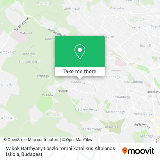 Vakok Batthyány László római katolikus Általános Iskola map