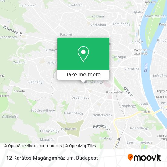 12 Karátos Magángimnázium map