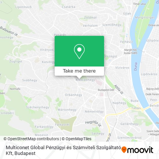 Multiconet Global Pénzügyi és Számviteli Szolgáltató Kft map