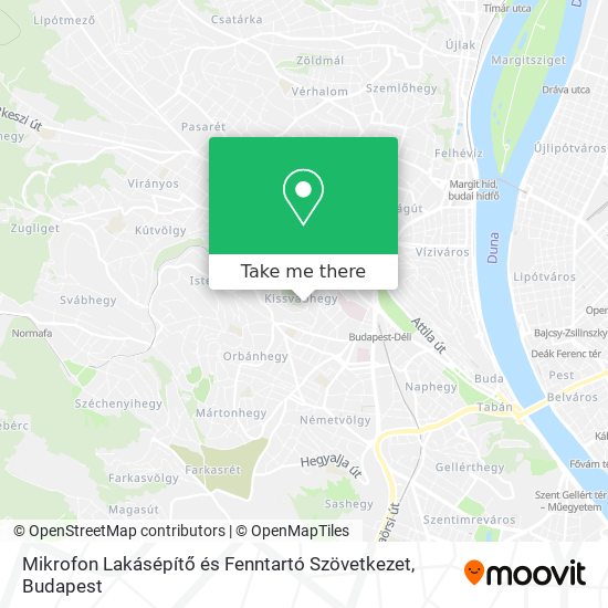 Mikrofon Lakásépítő és Fenntartó Szövetkezet map