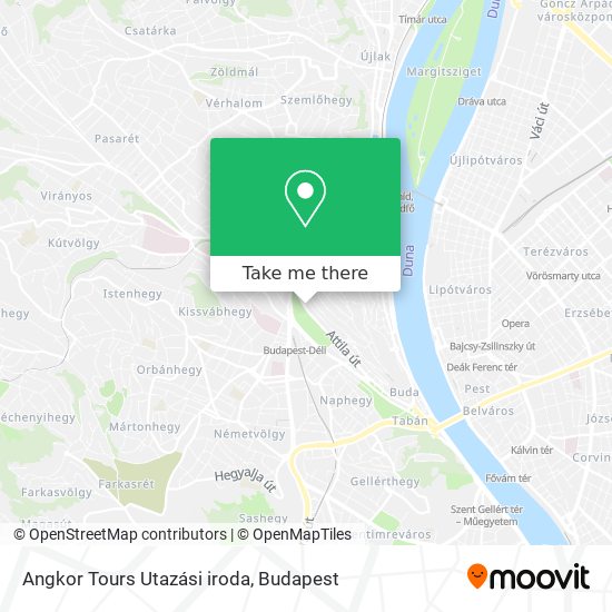 Angkor Tours Utazási iroda map