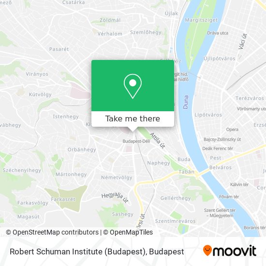 Robert Schuman Institute (Budapest) map