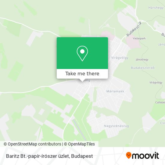 Baritz Bt.-papír-írószer üzlet map