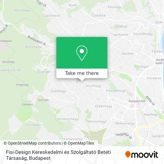 Fisi-Design Kereskedelmi és Szolgáltató Betéti Társaság map
