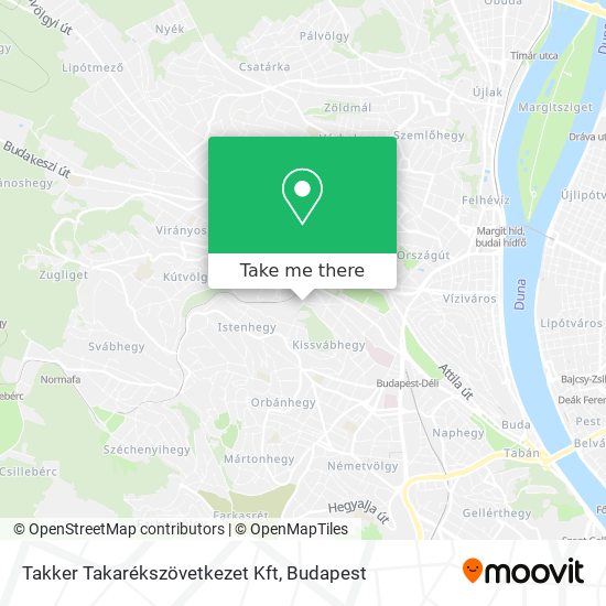 Takker Takarékszövetkezet Kft map